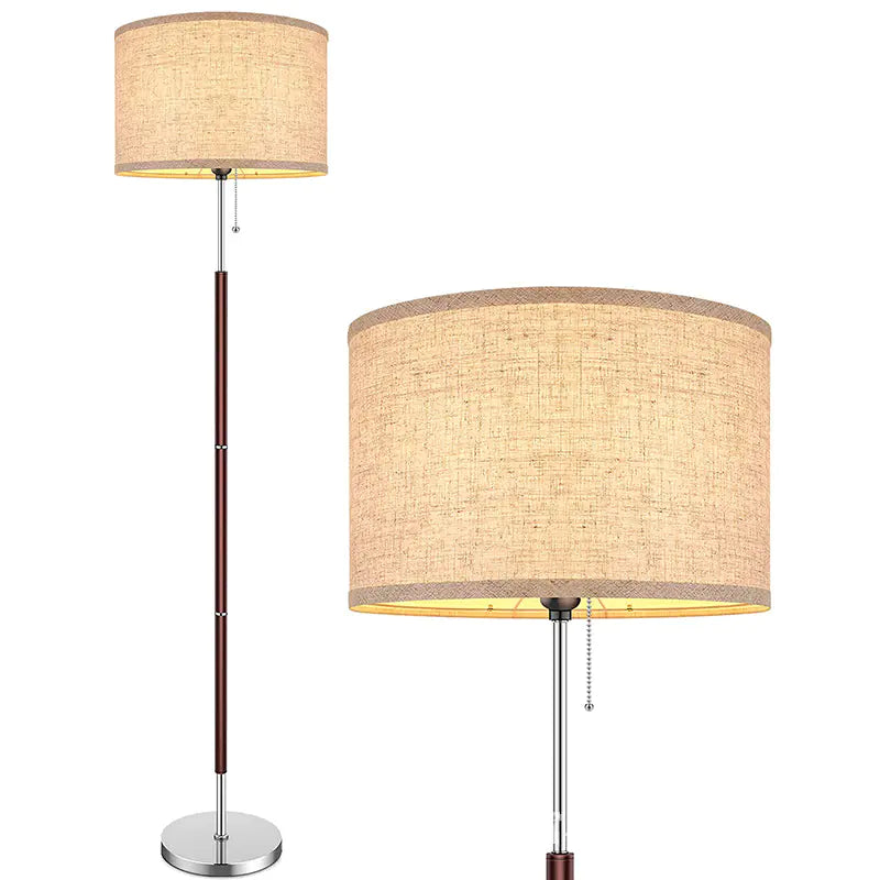 Minimalist American Floor Lamp with Pull Chain Decor